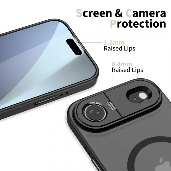 Tech-Protect MagStand MagSafe, iPhone Air, čierna matná