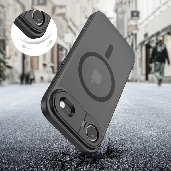 Tech-Protect MagStand MagSafe, iPhone Air, čierna matná