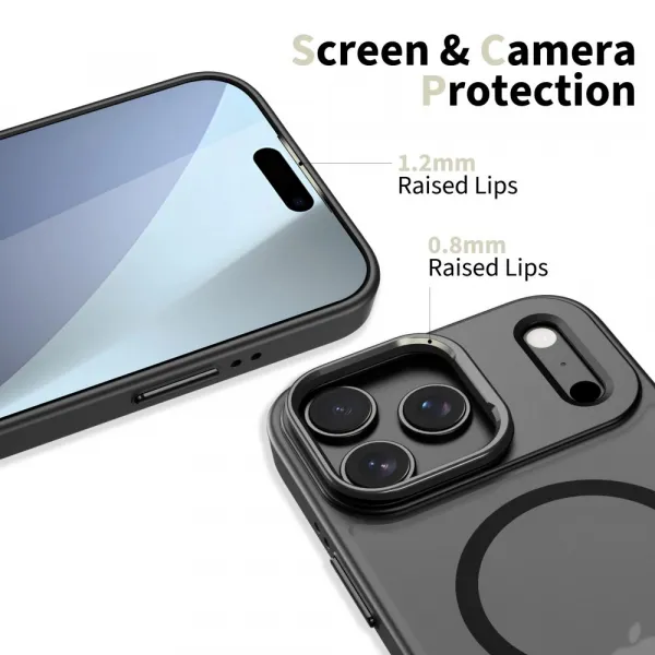 Tech-Protect MagStand MagSafe, iPhone 17 Pro Max, čierne matné