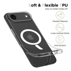Tech-Protect Flexair MagSafe, iPhone Air, priehľadný