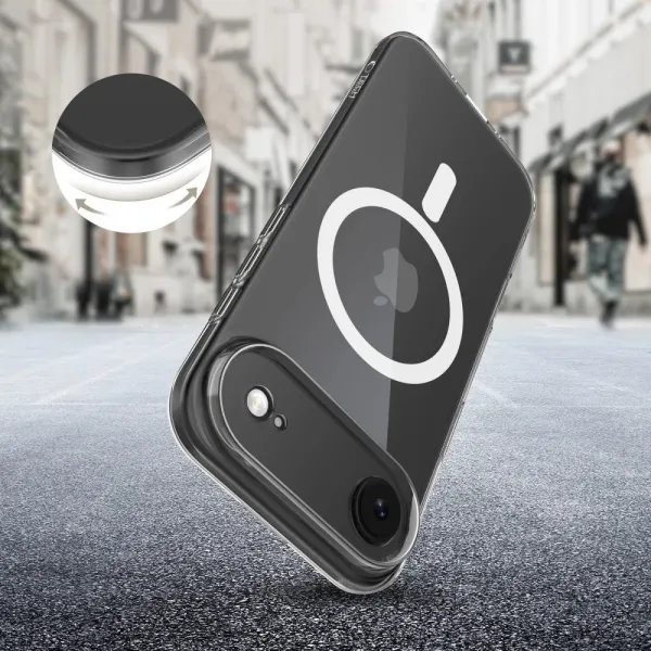 Tech-Protect Flexair MagSafe, iPhone Air, priehľadný
