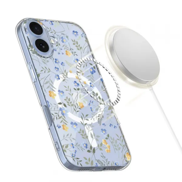 Tech-Protect Flexair MagSafe, iPhone 17, lúčne kvety