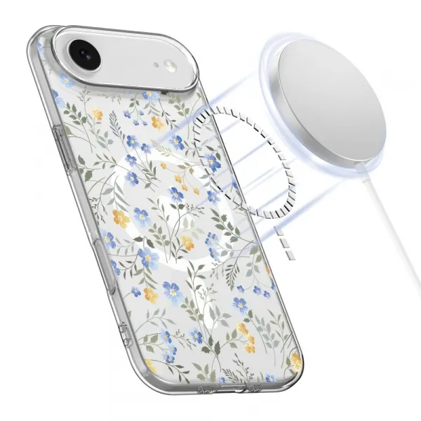 Tech-Protect Flexair MagSafe, iPhone Air, lúčne kvety