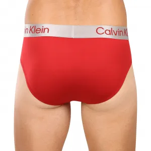 3PACK pánske slipy Calvin Klein viacfarebné (NB4122-0GU) S