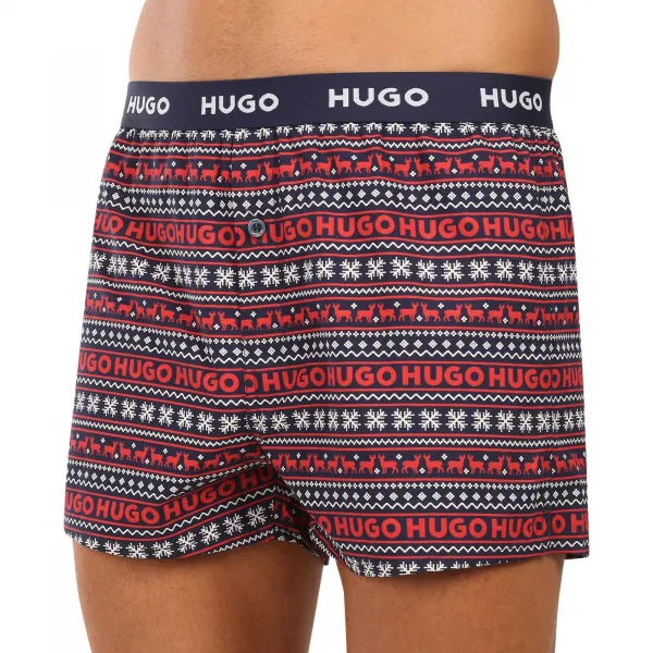 3PACK pánske trenky HUGO viacfarebné (50532565 963) M, trenírky