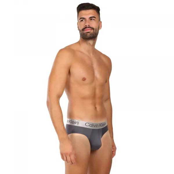 3PACK pánske slipy Calvin Klein viacfarebné (NB4122-0GU) S