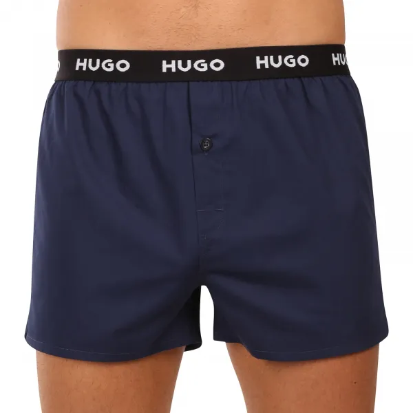 3PACK pánske trenky HUGO viacfarebné (50532565 963) M, trenírky