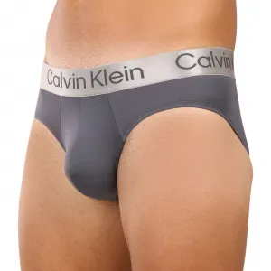 3PACK pánske slipy Calvin Klein viacfarebné (NB4122-0GU) S