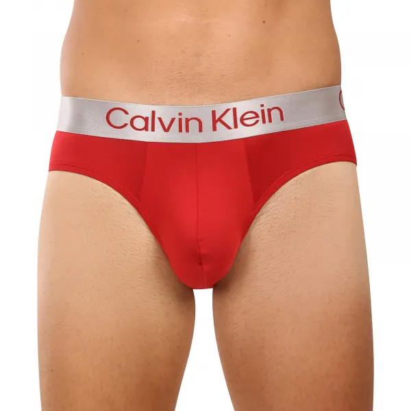 3PACK pánske slipy Calvin Klein viacfarebné (NB4122-0GU) S