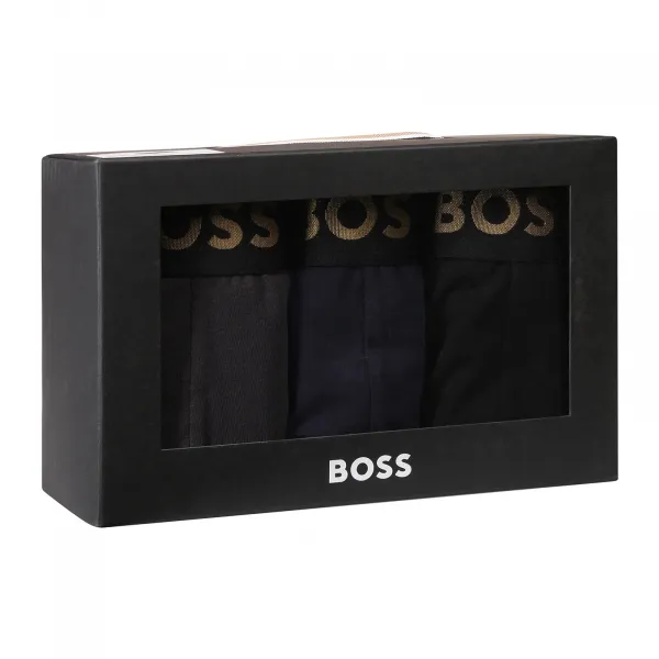 3PACK pánske boxerky BOSS viacfarebné (50546764 990) M, trenky
