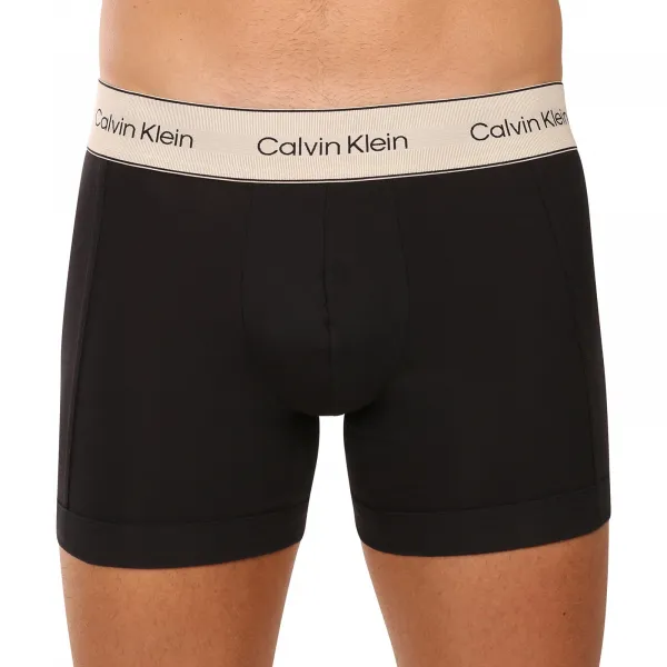 3PACK pánske boxerky Calvin Klein čierne (NB4447-UB1) M, trenky