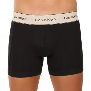 3PACK pánske boxerky Calvin Klein čierne (NB4447-UB1) M, trenky