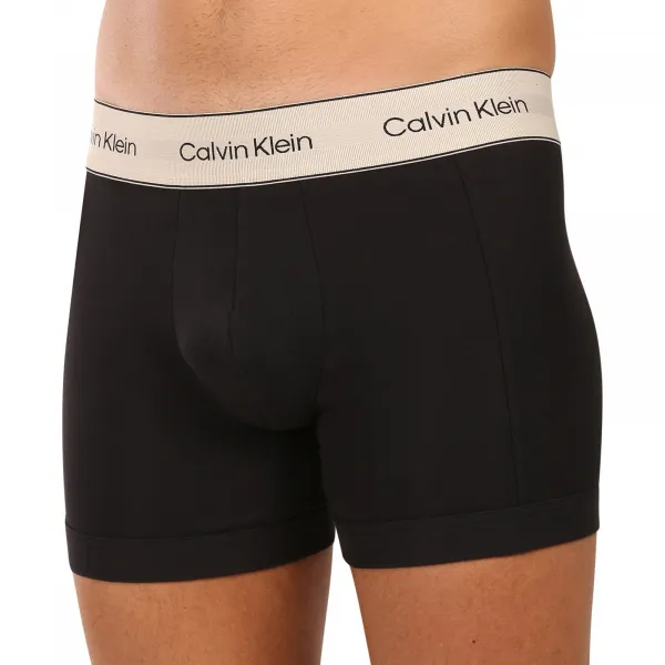 3PACK pánske boxerky Calvin Klein čierne (NB4447-UB1) M, trenky