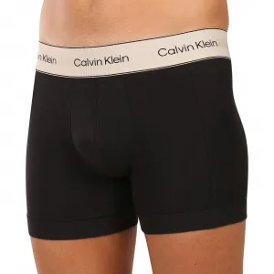 3PACK pánske boxerky Calvin Klein čierne (NB4447-UB1) M, trenky