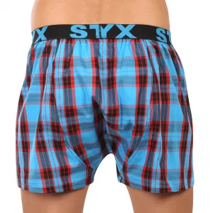 10PACK pánske trenky Styx športová guma viacfarebné (10B110110) M, trenírky