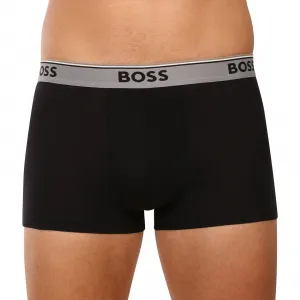 3PACK pánske boxerky BOSS čierne (50531684 964) L, trenky