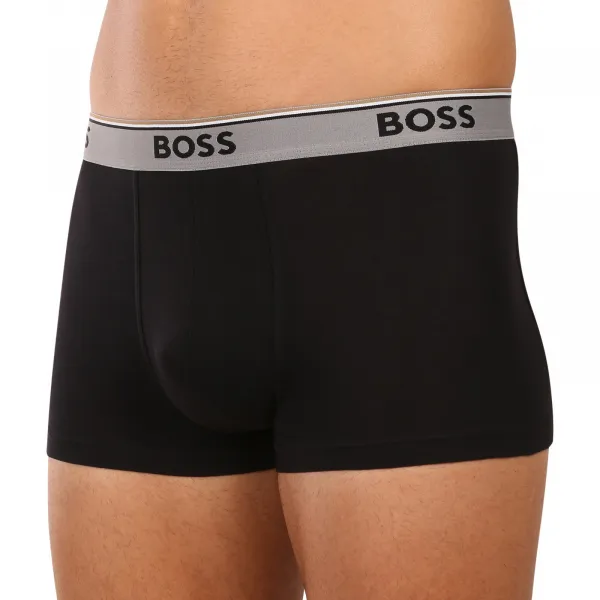 3PACK pánske boxerky BOSS čierne (50531684 964) L, trenky
