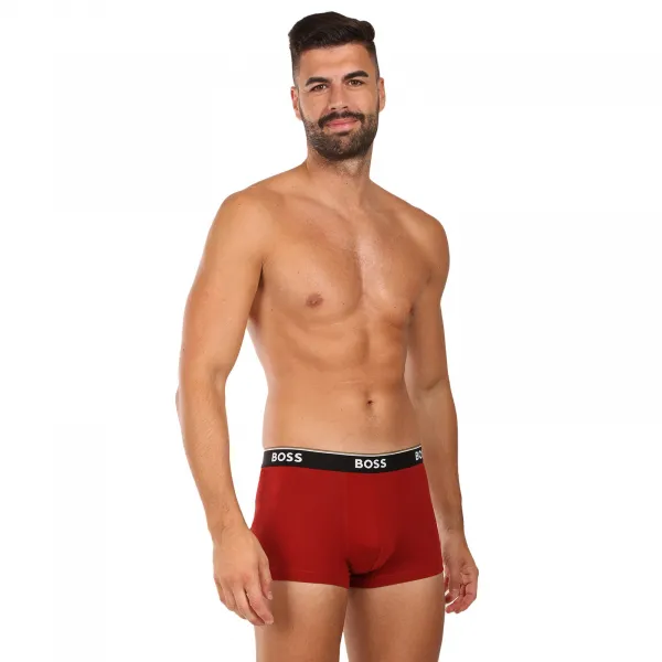 3PACK pánske boxerky BOSS viacfarebné (50531684 966) M, trenky