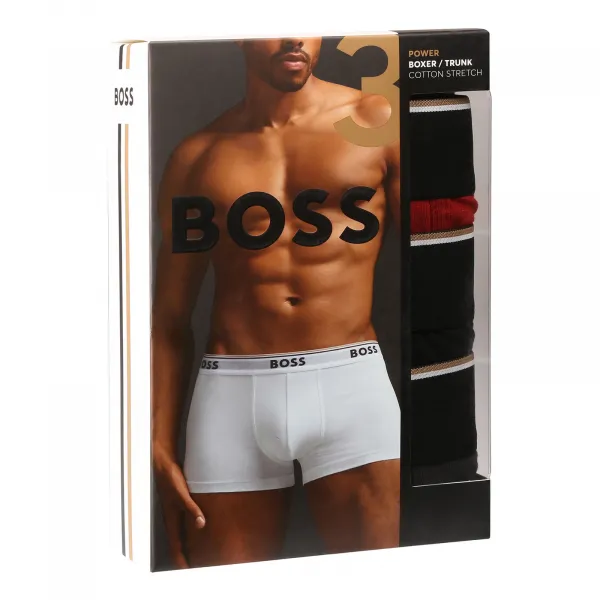 3PACK pánske boxerky BOSS viacfarebné (50531684 966) M, trenky