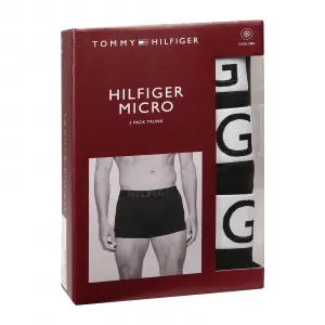 3PACK pánske boxerky Tommy Hilfiger čierne (UM0UM03467 0XK) M, trenky