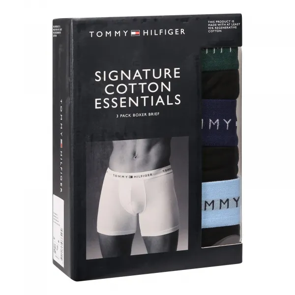 3PACK pánske boxerky Tommy Hilfiger čierné (UM0UM02765 0TQ) M, trenky
