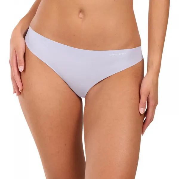 3PACK dámske tangá Calvin Klein bezšvová viacfarebná (QD3558E-31K) S