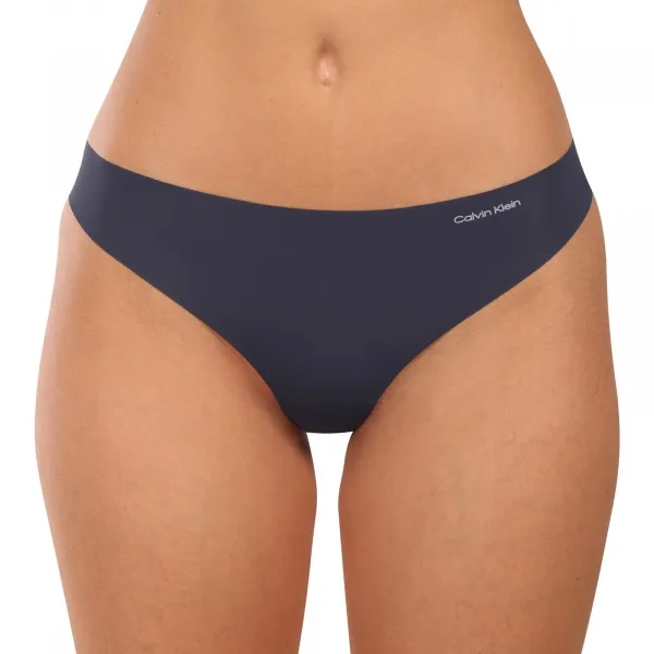 3PACK dámske tangá Calvin Klein bezšvová viacfarebná (QD3558E-31K) S