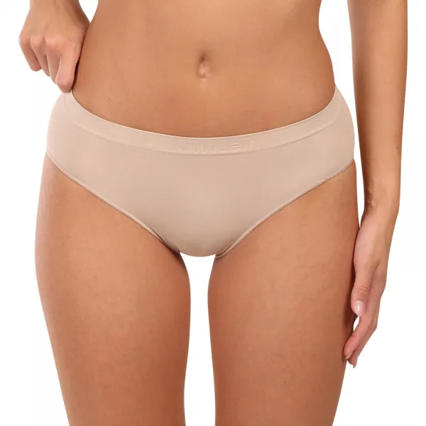 3PACK dámske nohavičky Calvin Klein bezšvové viacfarebné (QD5212-31S) S