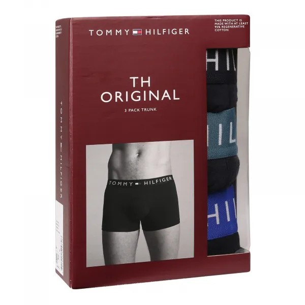 3PACK pánske boxerky Tommy Hilfiger tmavo modré (UM0UM03181 0XE) L, trenky