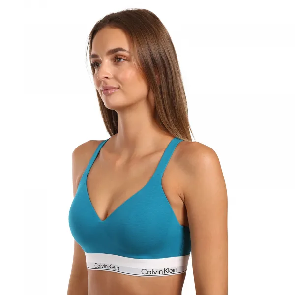 Dámska podprsenka Calvin Klein modrá (QF8500-YTM) S