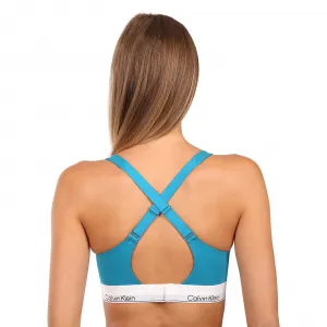 Dámska podprsenka Calvin Klein modrá (QF8500-YTM) S