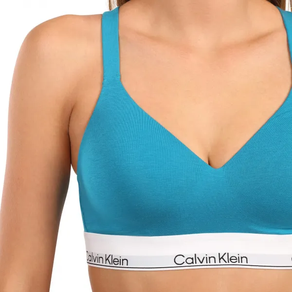 Dámska podprsenka Calvin Klein modrá (QF8500-YTM) S