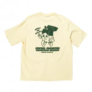 Goodies Sportive Social Smokers Tee "Butter" (SST25-BUTTER)