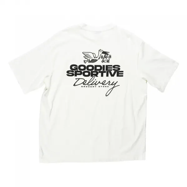 Goodies Sportive Delivery Tee "White" (DWT25-WHITE)