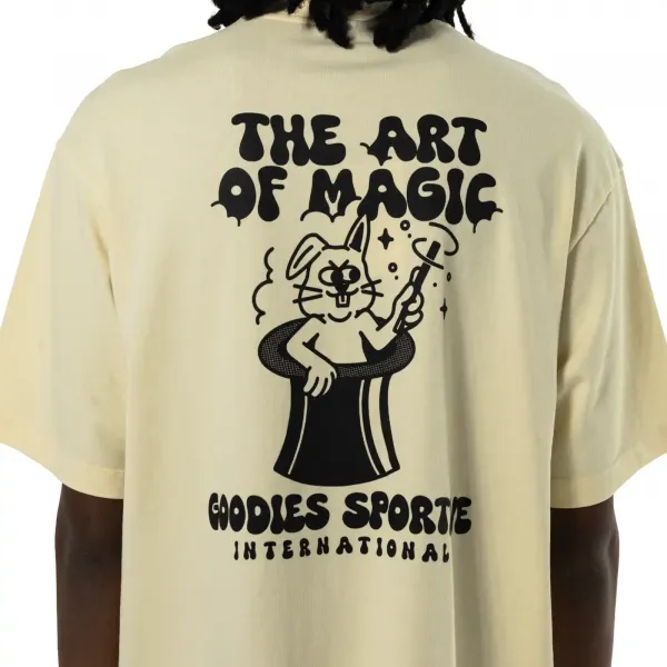 Goodies Sportive The Art Of Magic Tee "Butter" (AOM25-BUTTER)