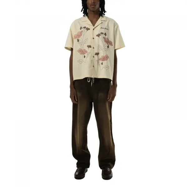 Goodies Sportive Keep The Flowers Shirt "Ecru" (KTFS25-ECRU)