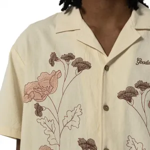 Goodies Sportive Keep The Flowers Shirt "Ecru" (KTFS25-ECRU)