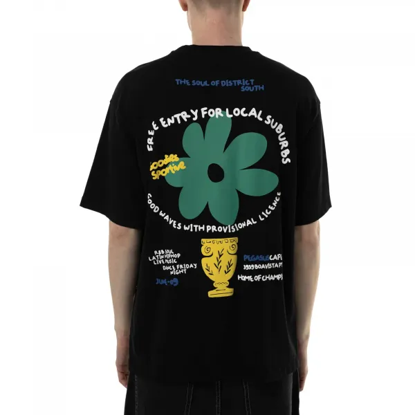 Goodies Sportive Local Suburbs Tee "Black" (LST25-BLACK)