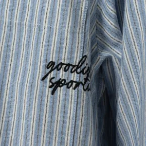 Goodies Sportive BB Oxford Shirt "Blue" (BBOS25-BLUE-WHITE)