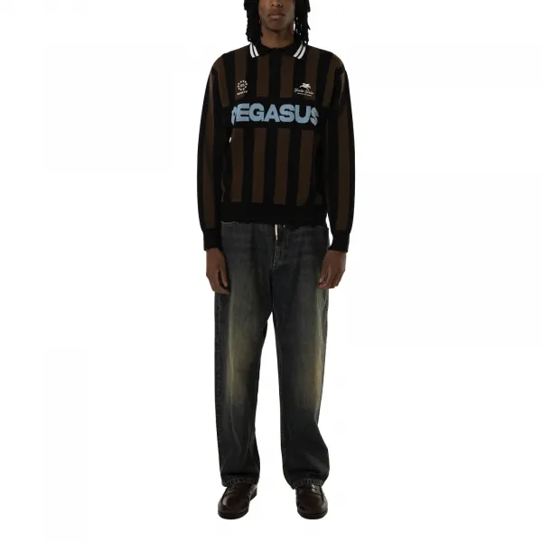 Goodies Sportive Dachshund Polo "Brown" (DHP25-BROWN-BLACK)