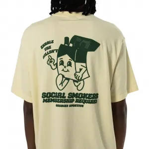 Goodies Sportive Social Smokers Tee "Butter" (SST25-BUTTER)