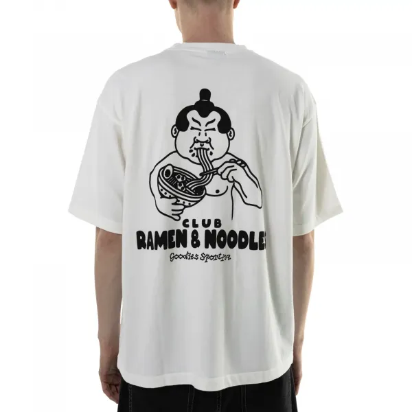 Goodies Sportive Noodles Tee "White" (NWT25-WHITE)