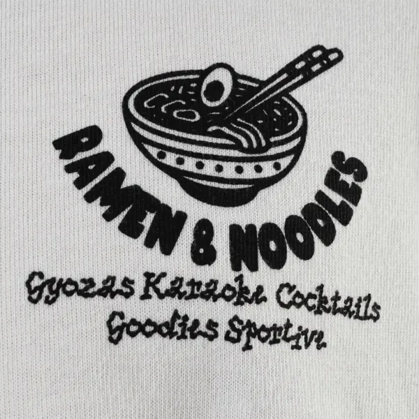 Goodies Sportive Noodles Tee "White" (NWT25-WHITE)