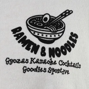 Goodies Sportive Noodles Tee "White" (NWT25-WHITE)