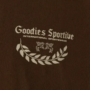Goodies Sportive Caesar Tee "Brown" (CBT25-BROWN)