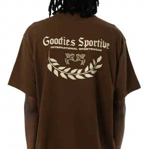 Goodies Sportive Caesar Tee "Brown" (CBT25-BROWN)