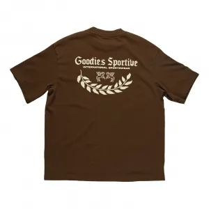 Goodies Sportive Caesar Tee "Brown" (CBT25-BROWN)