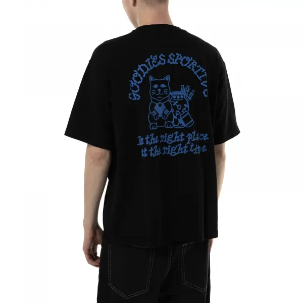 Goodies Sportive Cats Tee "Black" (CBKT25-BLACK)