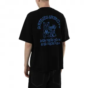 Goodies Sportive Cats Tee "Black" (CBKT25-BLACK)