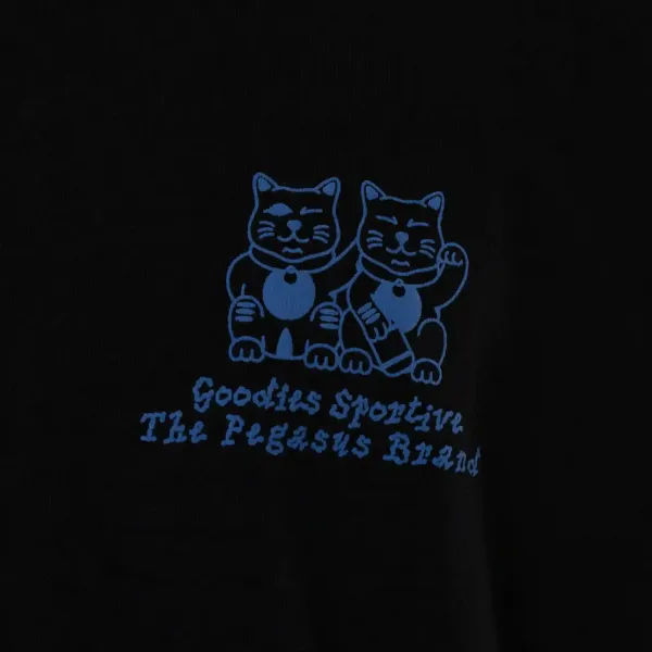 Goodies Sportive Cats Tee "Black" (CBKT25-BLACK)